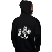 Load image into Gallery viewer, Shirts Zippered Hoodies, Unisex / Small / Black Friends Rhapsody