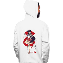 Load image into Gallery viewer, Daily_Deal_Shirts Pullover Hoodies, Unisex / Small / White Mars Sumi-e