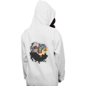 Shirts Pullover Hoodies, Unisex / Small / White Robot Touch