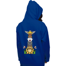 Load image into Gallery viewer, Secret_Shirts Pullover Hoodies, Unisex / Small / Royal Blue Totem Of Terror