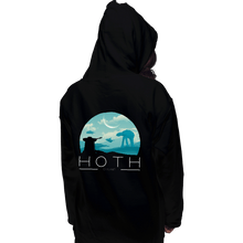 Load image into Gallery viewer, Shirts Pullover Hoodies, Unisex / Small / Black Icey Planet