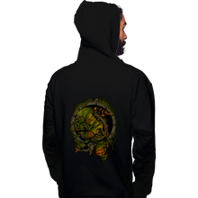 Load image into Gallery viewer, Secret_Shirts Pullover Hoodies, Unisex / Small / Black TMNT Mikey