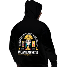 Load image into Gallery viewer, Daily_Deal_Shirts Pullover Hoodies, Unisex / Small / Black Incan Emperor