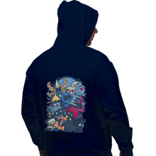 Load image into Gallery viewer, Shirts Pullover Hoodies, Unisex / Small / Navy Heartless