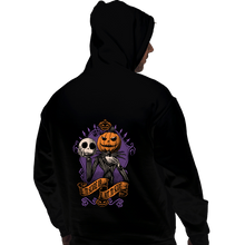 Load image into Gallery viewer, Daily_Deal_Shirts Pullover Hoodies, Unisex / Small / Black To Scare Or Not To Scare

