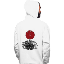 Load image into Gallery viewer, Shirts Pullover Hoodies, Unisex / Small / White Red Sun Alpha Predator