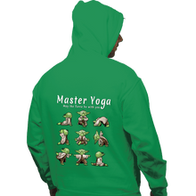 Load image into Gallery viewer, Daily_Deal_Shirts Pullover Hoodies, Unisex / Small / Irish Green Master Yoga