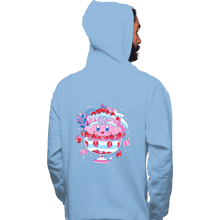 Load image into Gallery viewer, Shirts Pullover Hoodies, Unisex / Small / Royal Blue Pink Parfait