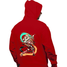 Load image into Gallery viewer, Daily_Deal_Shirts Pullover Hoodies, Unisex / Small / Red Dual Sword Users
