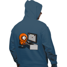 Load image into Gallery viewer, Daily_Deal_Shirts Pullover Hoodies, Unisex / Small / Indigo Blue Always Dead!