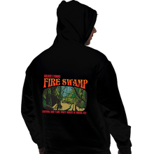 Load image into Gallery viewer, Daily_Deal_Shirts Pullover Hoodies, Unisex / Small / Black Famous Fire Swamp