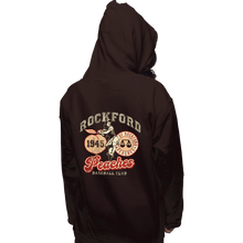 Load image into Gallery viewer, Daily_Deal_Shirts Pullover Hoodies, Unisex / Small / Dark Chocolate Rockford Peaches