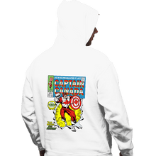 Load image into Gallery viewer, Daily_Deal_Shirts Pullover Hoodies, Unisex / Small / White Captain Canada