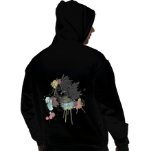 Load image into Gallery viewer, Shirts Zippered Hoodies, Unisex / Small / Black Howl Watercolor