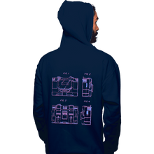 Load image into Gallery viewer, Daily_Deal_Shirts Pullover Hoodies, Unisex / Small / Navy Start The Music