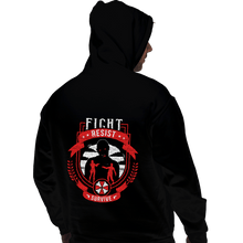 Load image into Gallery viewer, Shirts Pullover Hoodies, Unisex / Small / Black Fight, Resist, Survive