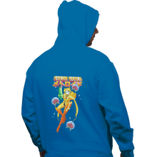 Load image into Gallery viewer, Shirts Pullover Hoodies, Unisex / Small / Sapphire Sailor Samus Power Suit