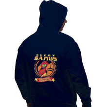 Load image into Gallery viewer, Shirts Zippered Hoodies, Unisex / Small / Navy Elect Samus - The Prime Candidate