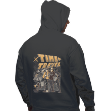 Load image into Gallery viewer, Shirts Pullover Hoodies, Unisex / Small / Charcoal Time Travel