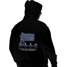 Load image into Gallery viewer, Daily_Deal_Shirts Pullover Hoodies, Unisex / Small / Black Demoralized Aliens