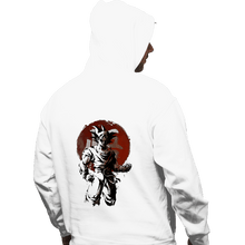 Load image into Gallery viewer, Shirts Pullover Hoodies, Unisex / Small / White Saiyan Sun