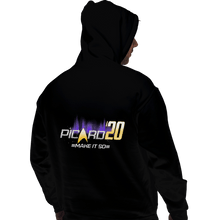 Load image into Gallery viewer, Shirts Zippered Hoodies, Unisex / Small / Black Make It So