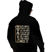 Load image into Gallery viewer, Secret_Shirts Pullover Hoodies, Unisex / Small / Black Life Moves Fast