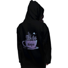 Load image into Gallery viewer, Shirts Pullover Hoodies, Unisex / Small / Black A Cup Of Magic