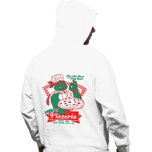 Load image into Gallery viewer, Secret_Shirts Pullover Hoodies, Unisex / Small / White Mikey's Pizzeria