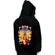 Load image into Gallery viewer, Shirts Pullover Hoodies, Unisex / Small / Black Lone Wolf