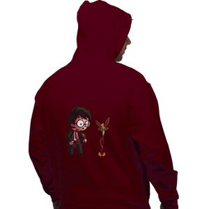 Shirts Pullover Hoodies, Unisex / Small / Maroon Snitch Wings