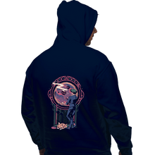 Load image into Gallery viewer, Daily_Deal_Shirts Pullover Hoodies, Unisex / Small / Navy Space Cowboy Contemplation