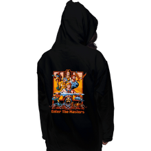Load image into Gallery viewer, Shirts Pullover Hoodies, Unisex / Small / Black Enter The Masters