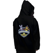 Load image into Gallery viewer, Shirts Pullover Hoodies, Unisex / Small / Black Animatronics Maniacs
