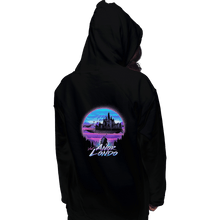 Load image into Gallery viewer, Shirts Zippered Hoodies, Unisex / Small / Black Retrowave Darksouls