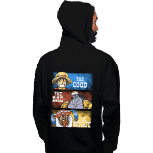Daily_Deal_Shirts Pullover Hoodies, Unisex / Small / Black The Good, The Bad, The Buggy