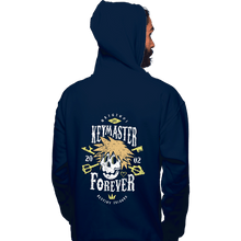 Load image into Gallery viewer, Shirts Pullover Hoodies, Unisex / Small / Navy Keymaster Forever