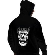 Load image into Gallery viewer, Daily_Deal_Shirts Pullover Hoodies, Unisex / Small / Black More Brains!