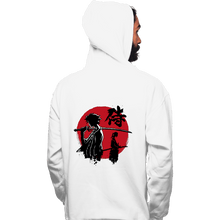 Load image into Gallery viewer, Daily_Deal_Shirts Pullover Hoodies, Unisex / Small / White Mugen And Jin Sumi-e