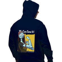 Load image into Gallery viewer, Shirts Zippered Hoodies, Unisex / Small / Navy Sally Rosie