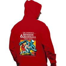 Load image into Gallery viewer, Daily_Deal_Shirts Pullover Hoodies, Unisex / Small / Red The Android's Dungeon & Baseball Card Shop