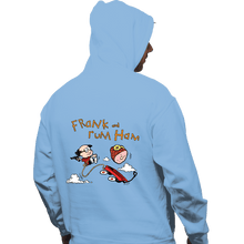Load image into Gallery viewer, Secret_Shirts Pullover Hoodies, Unisex / Small / Royal Blue Frank & Rum Ham!