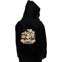 Load image into Gallery viewer, Daily_Deal_Shirts Pullover Hoodies, Unisex / Small / Black The Pumpkin Crew