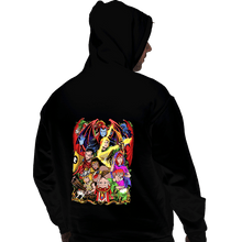 Load image into Gallery viewer, Shirts Pullover Hoodies, Unisex / Small / Black D&D Fighter