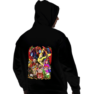Shirts Pullover Hoodies, Unisex / Small / Black D&D Fighter
