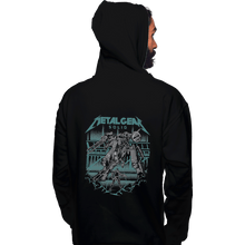 Load image into Gallery viewer, Shirts Zippered Hoodies, Unisex / Small / Black Heavy Metal Gear