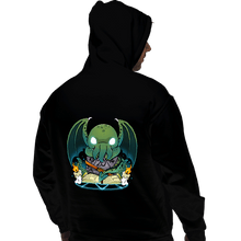 Load image into Gallery viewer, Shirts Pullover Hoodies, Unisex / Small / Black Demon Dice