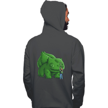 Load image into Gallery viewer, Shirts Pullover Hoodies, Unisex / Small / Charcoal Plant Type Monster