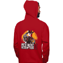 Load image into Gallery viewer, Shirts Pullover Hoodies, Unisex / Small / Red Red Merc Redemption