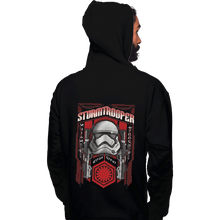 Load image into Gallery viewer, Shirts Zippered Hoodies, Unisex / Small / Black Storm Trooper